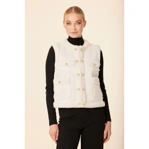 Coco Faux Shearling Vest