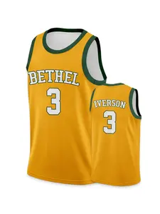 Bethel High School #3 Basketball Jersey, Men's Fitness and Training Sportswear, Men's Basketball Jersey Sweatshirt, Comfortable Fabric