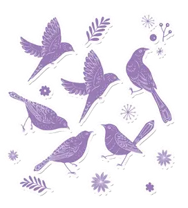 Songbirds Home Decor Tattoos