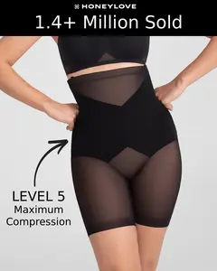 Honeylove SuperPower Short - Level 5 Maximum Compression Shapewear for Women