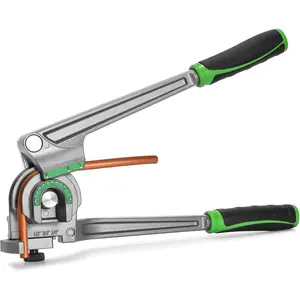 1/4" 3/8" 1/2" O.D. Tubing Bender 3 in 1 Tube Bender 180? HVAC Copper  Tubes Bending Tool for Air Conditioning Refrigeration Repair