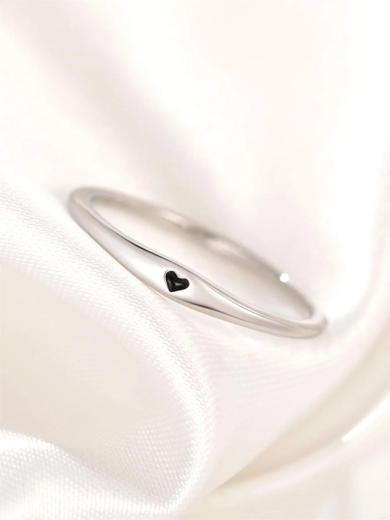 Women's Elegant Heart Design Ring, Fashion Accessories for Party, Daily Clothing Decor, Trendy Wedding Engagement Anniversary Party Accessories Gifts