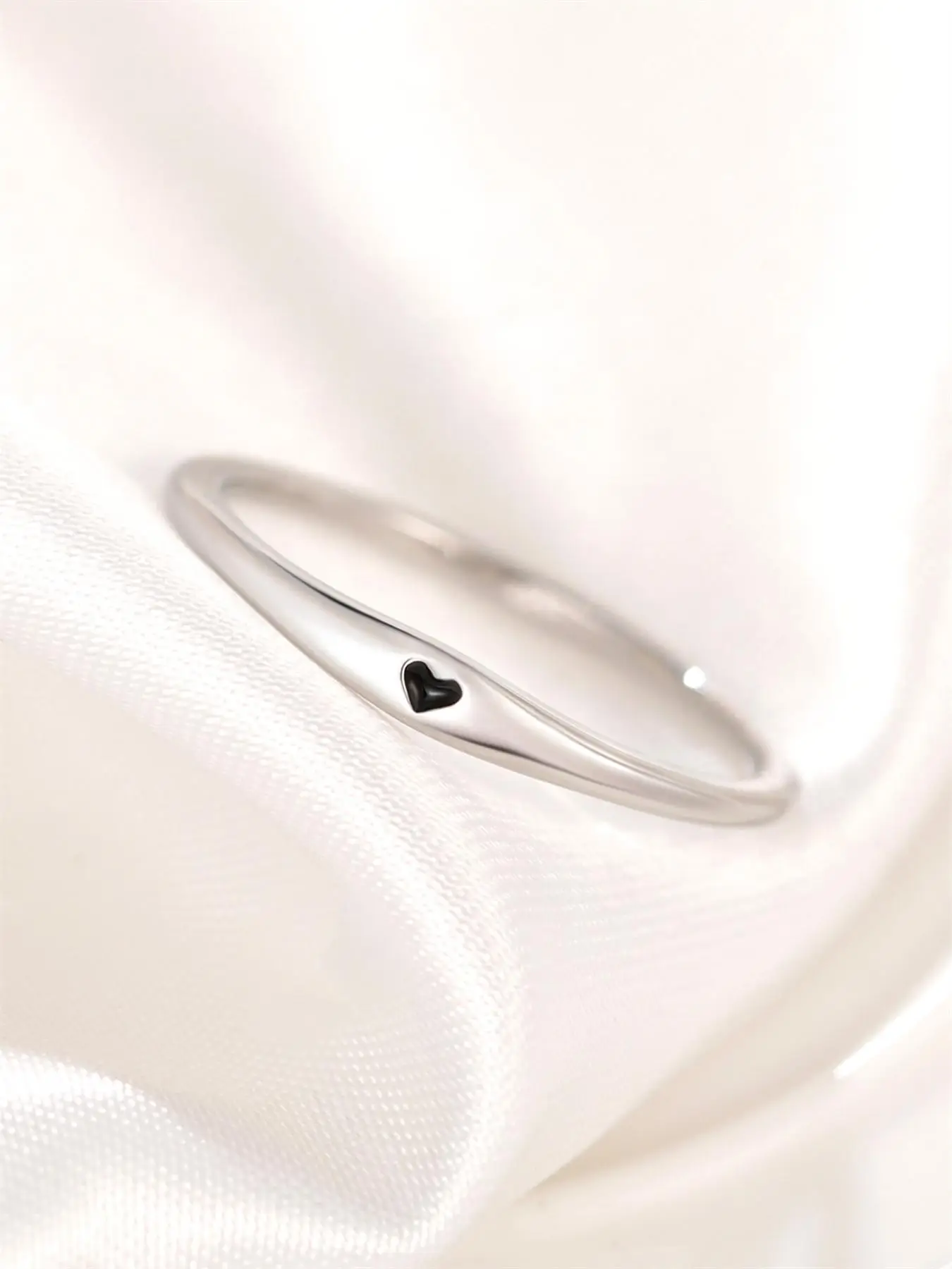 Women's Elegant Heart Design Ring, Fashion Accessories for Party, Daily Clothing Decor, Trendy Wedding Engagement Anniversary Party Accessories Gifts