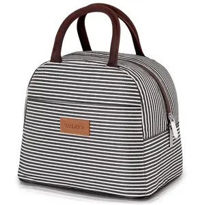 Zulay Insulated Lunch Box with Thermal Triple-Layered Insulation and Extra Front Pocket Zulay Insulated Lunch Box with Thermal Triple-Layered Insulation and Extra Front Pocket