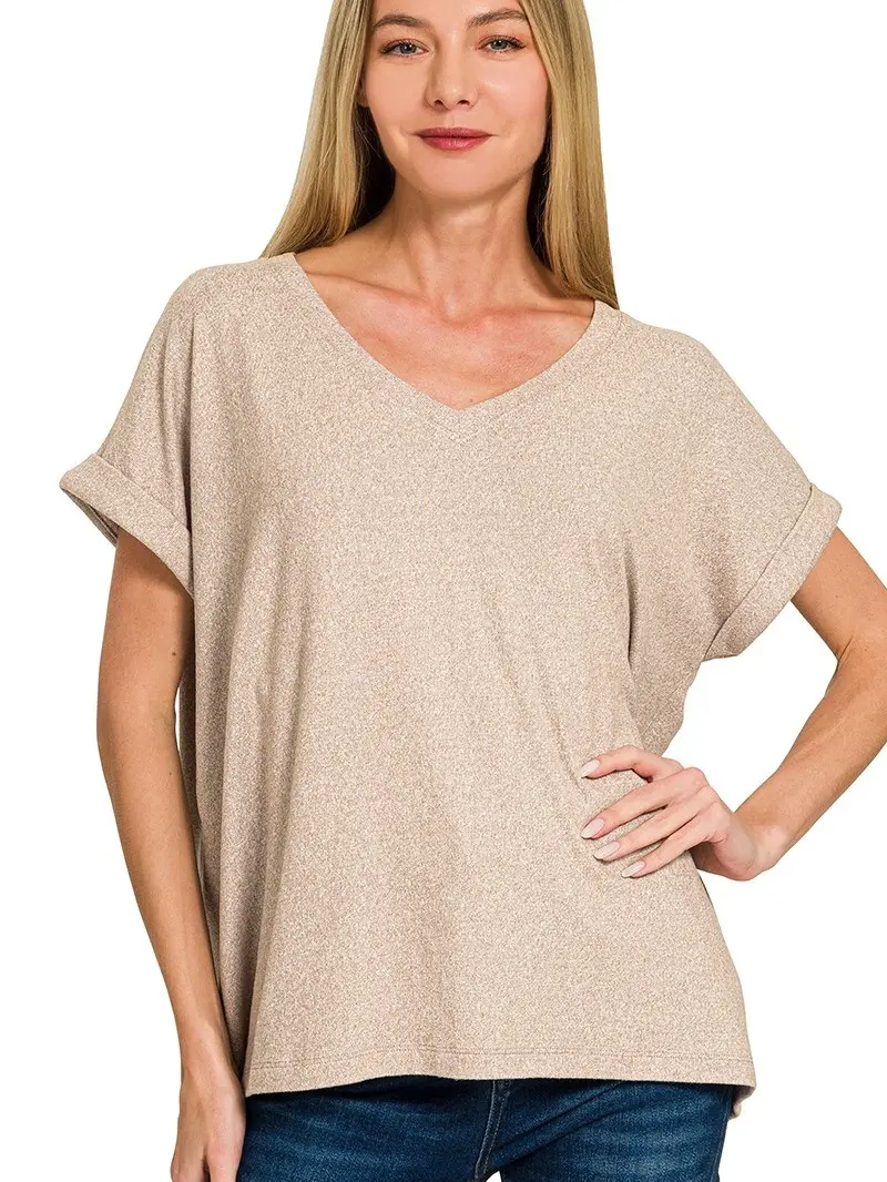 Jane V-neck Tee