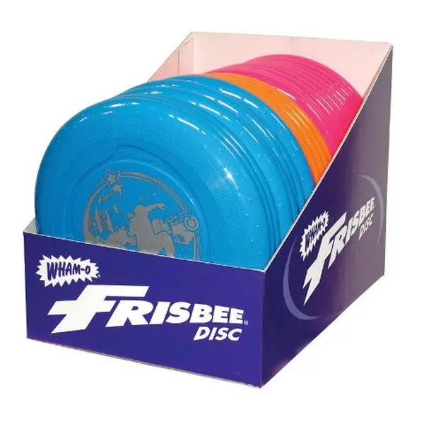 212 MAIN PP Plastic Throwing Discs (Frisbee Disc) - 24-Piece Set, 70g, Model 50140, Assorted Colors, Secure Grip & Hold, Straight-Arm Throw Design for Dog Playtime, Throwing Disc