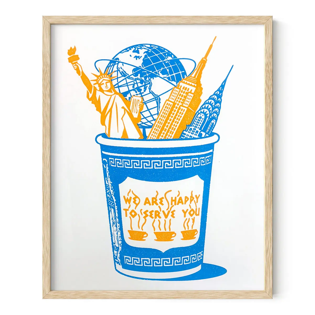 CUP OF NYC 16x20 PRINT