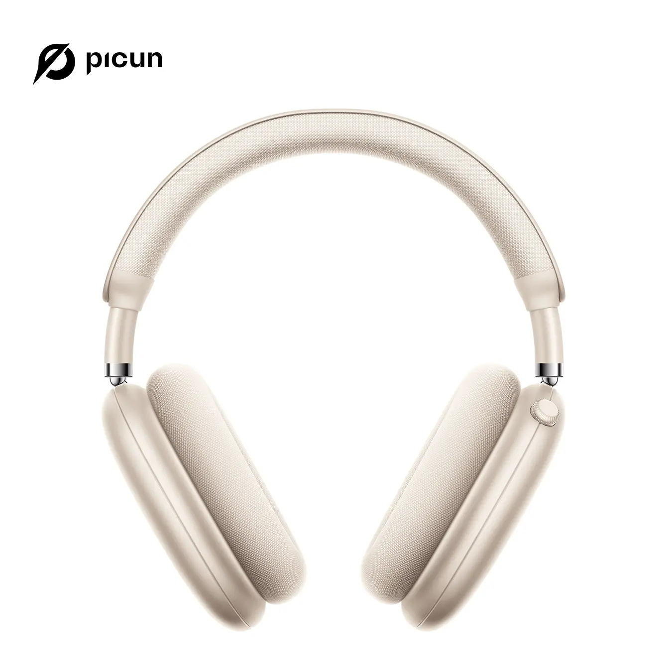 [DealsForYouDays]Picun F8 Pro Active Noise Canceling Wireless Headphones - 52dB ANC、 Detachable Fabric Ear Cups、 iPhone/Android Compatible, Bluetooth 5.4、Seamless Dual-Device Pairing Perfect Christmas Gift Electronic Durable Audio Headset,SummerWins summe