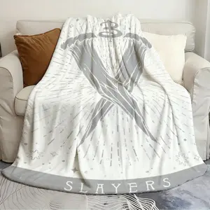 Creative and Unique Blanket Buffy The Vampire Abstract blanket Soft plush blanket Soft Warm Blanket living room and bedroom sofa picnic cover Christmas gift Flannel Throw Blanket