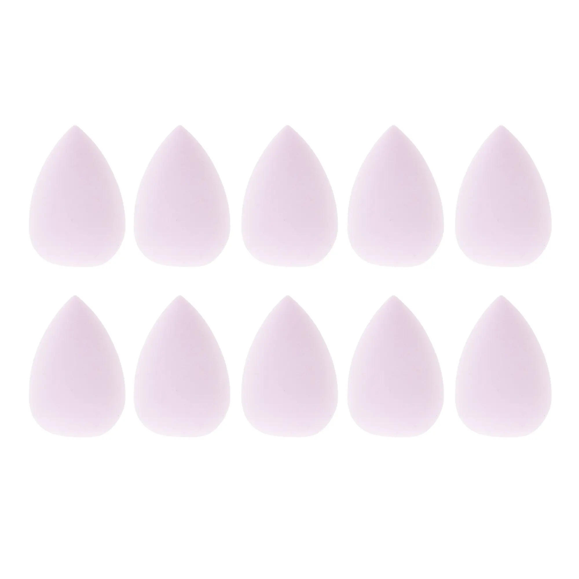 VOCOSTE 10 Pcs Mini Face Skin-Friendly Makeup Sponge for Smooth Coverage