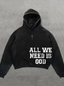 All We Need Is God Graphic Acid Washed Hoodie God Is Greater Than The Highs And Lows Sweatshirt Christian Hoodie Bible Jesus Lover Gift Faith Sweatshirt Jesus Shirt T-shirt, sweater and Hoodie 2024 Cozy Winter Outfits 2025 F5D