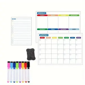 3 Pack Magnetic Fridge Calendar