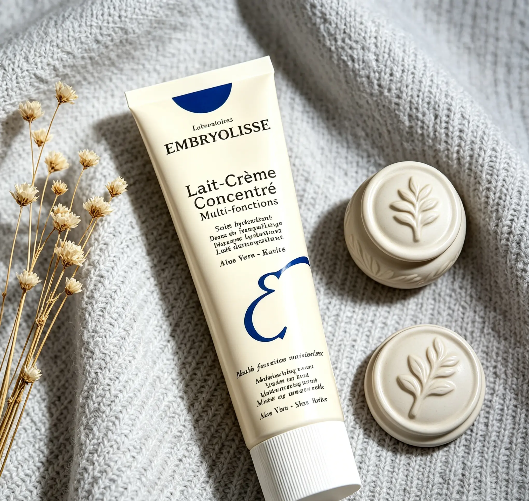 Embryolisse Concentré Cream, 75ml Non-Greasy Shea Butter All-Purpose Daily Moisturizer to Hydrate, Moisture-Boosting for All Skin Types (All Purpose Moisturizers & Mists)