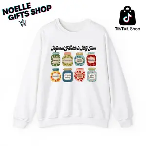 Mental Health Awareness Quote Sweatshirt, Vintage Retro Psychologist Support Hoodie, Classic Counselor Wellness Sweater, Positive Encouraging Message Sweatshirt