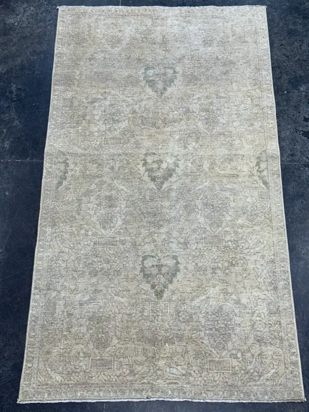 Turkish Vintage Rug 3'2" x 5'9" #24442