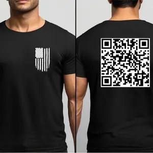 For Fans of Funny & Politics – Trump Dance QR Code Tee Gift Idea