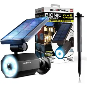 Bionic Spotlight – Solar Powered Outdoor LED Spotlight with Motion Sensor, Waterproof Yard & Landscape Light