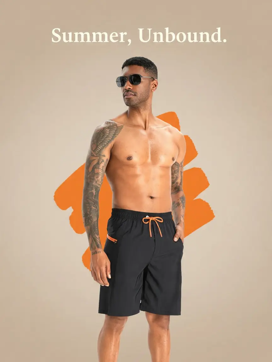 APTRO Men's 2-in-1 Swim Trunks with Compression Liner, 9" Solid Polyester Elastane Male Board Shorts, Quick-Dry with Zipper Pockets for Surfing & Cruise