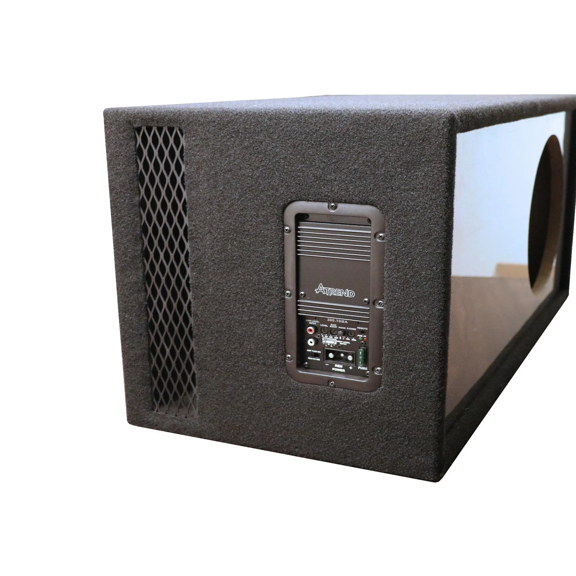 12LV-300.1-12 in Single SPL Vented w/300.1SBA Amp