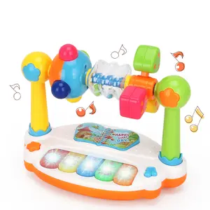 Electronic Piano Toy, Multifunctional Portable Light Music, Early Education Musical Instrument, Ideal Gift, Requires 3 Aaa Batteries