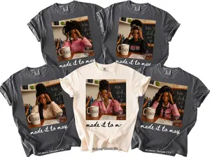 Last Day of School Teacher Doll Face Meme T-Shirt Ver 3, Funny End of Year Summer Break Shirt, Matching Made It To May Comfort Colors Tee, Gift for Teacher