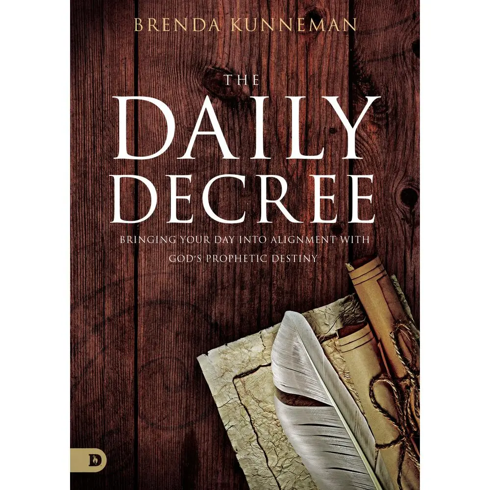 USED Book - The Daily Decree: Bringing Your Day Into Alignment with God's Prophetic Destiny by Kunneman, Brenda (Paperback) - english