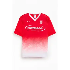 Puma Men's F1 Canada Short Sleeve Jersey - Multicolor