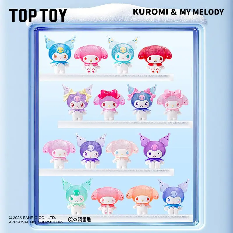 TOPTOY My Melody & Kuromi Ramune Mini Figures Surprise Bag - Adorable Desk Decor Collectibles