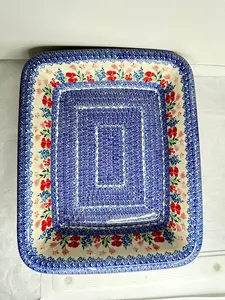 Baker ~ Rectangular w/Rim ~ Lasagna ~ 11.25 x 13.75 inch ~ 3220X ~ T4*