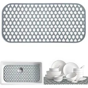 Sink Protectors for Sink, Large Mats Grid for Bottom of Farmhouse (30"x14")
