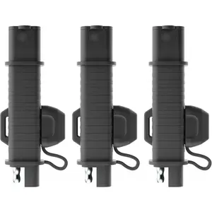 3‑Pack X Connect to SAE Adapter with 20A Fuse Compatible with NOCO GENIUS1, GENIUS2, GENIUS5, GENIUS10, G3500, G7200