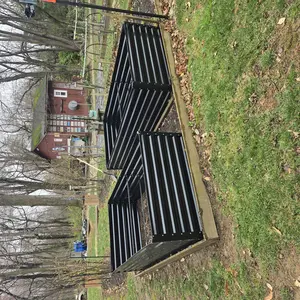 YITAHOME 1/2 pcs Raised Garden Bed Kit, with Gloves & Tension Bar, Outdoor Patio Planter Box for Plants Vegetables Flowers