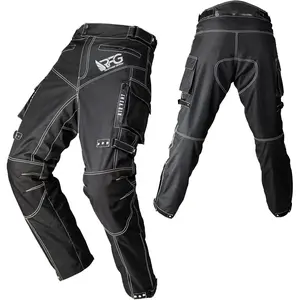 Mens Waterproof Motorcycle Riding Pants with Ventilation Zippers
