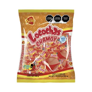 Beny Locochas Chamoy Mexican Chili Powder Hard Candy (60 Count) Snack Sweet Snack Sweet Bonbon Tangy, Dulces Mexicanos Chilli