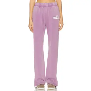 The Mayfair Group You Deserve Flowers Sweatpant in Vintage Purple
