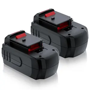 Upgraded 2Pack 5000mAh Ni-Mh Battery Replacement for Porter Cable 18V Battery Compatible with Porter Cable 18 Volt PC18B PC18B-2 PCC489N Cordless Tools Battery