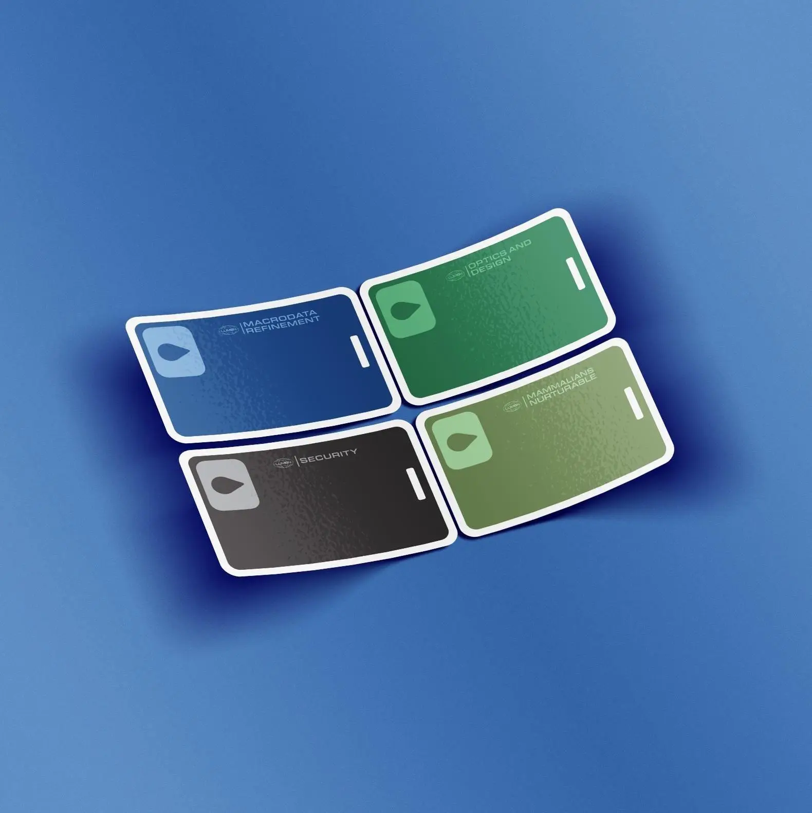 Severance Badge Stickers