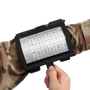 VOTAGOO Armband Sleeve Storage Kit QB Wrist Map Holder Arm Pouch DOPE Card Holder for Rescue Surveillance and Field Measurements