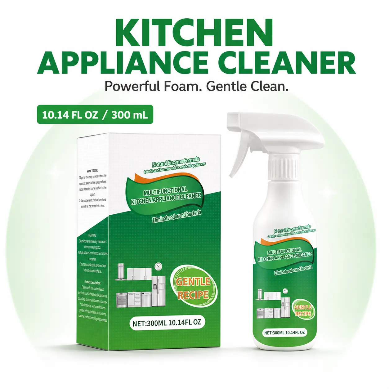Scented Multi-Functional Cleaner for All Kitchen Appliances