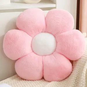 Flower Shaped Soft Throw Pillows