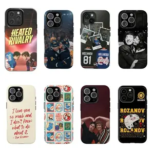 Team Hollanov Phone Case, Heated Rivalry Movie Inspired Tough Case, Hockey Romance Merch Cases,PBT+TPU Dual - Layer Drop - Resistant Case for iPhone 17/16/15/14/13/12/11 ProMax Plus for Samsung phones,an excellent gift for friend or fans.