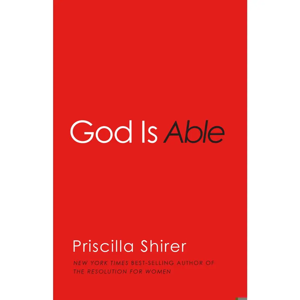 USED Book - God Is Able by Shirer, Priscilla (Paperback) - english