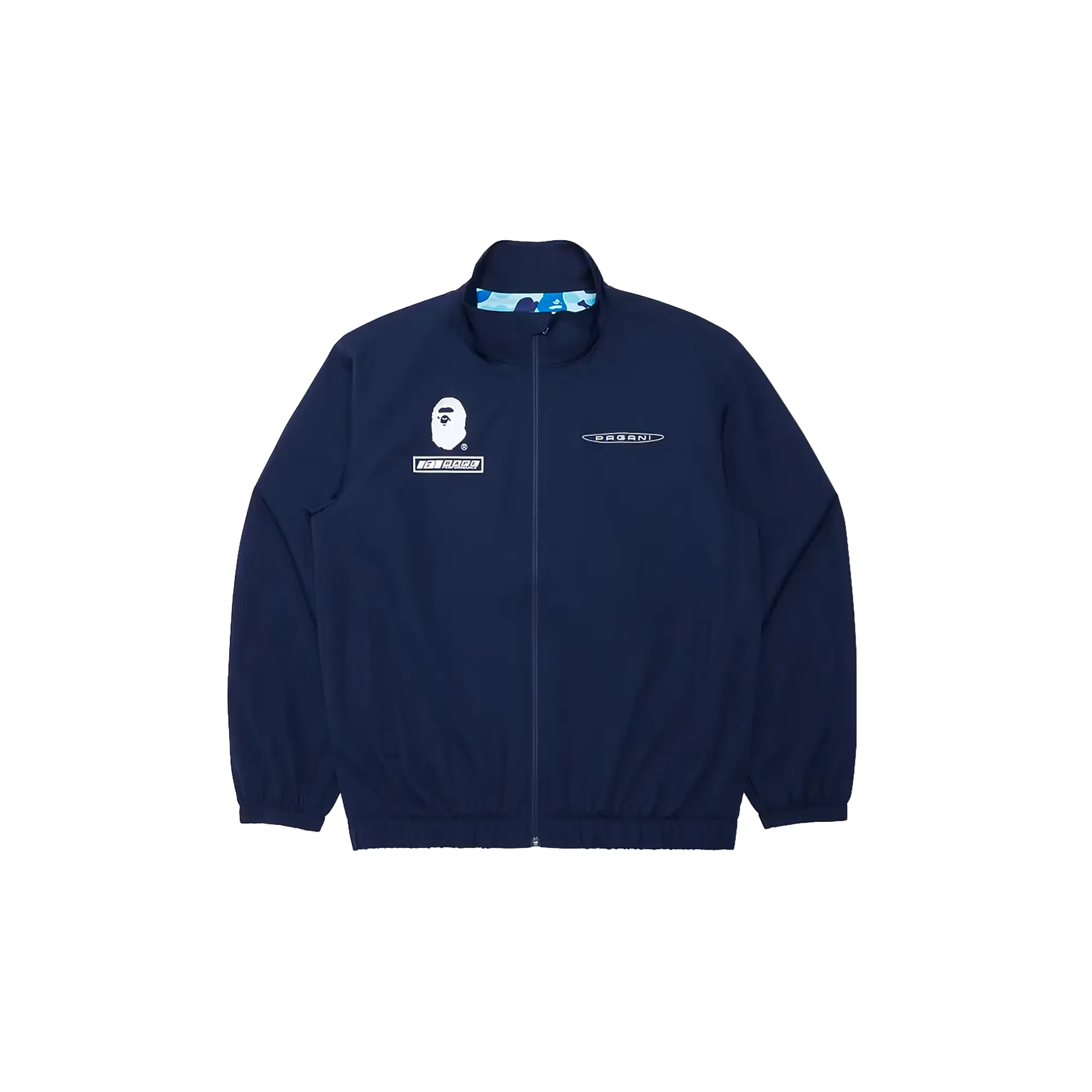Bape X Pagani ABC Camo Jacket "Navy Blue" BAPE070