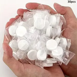 30pcs Travel Portable Facial Compression Towels, Makeup Compression Towels, Face Cleaning Wipes, Facial Cleansing Pads for Travel and Home Use, Cleaning Tools