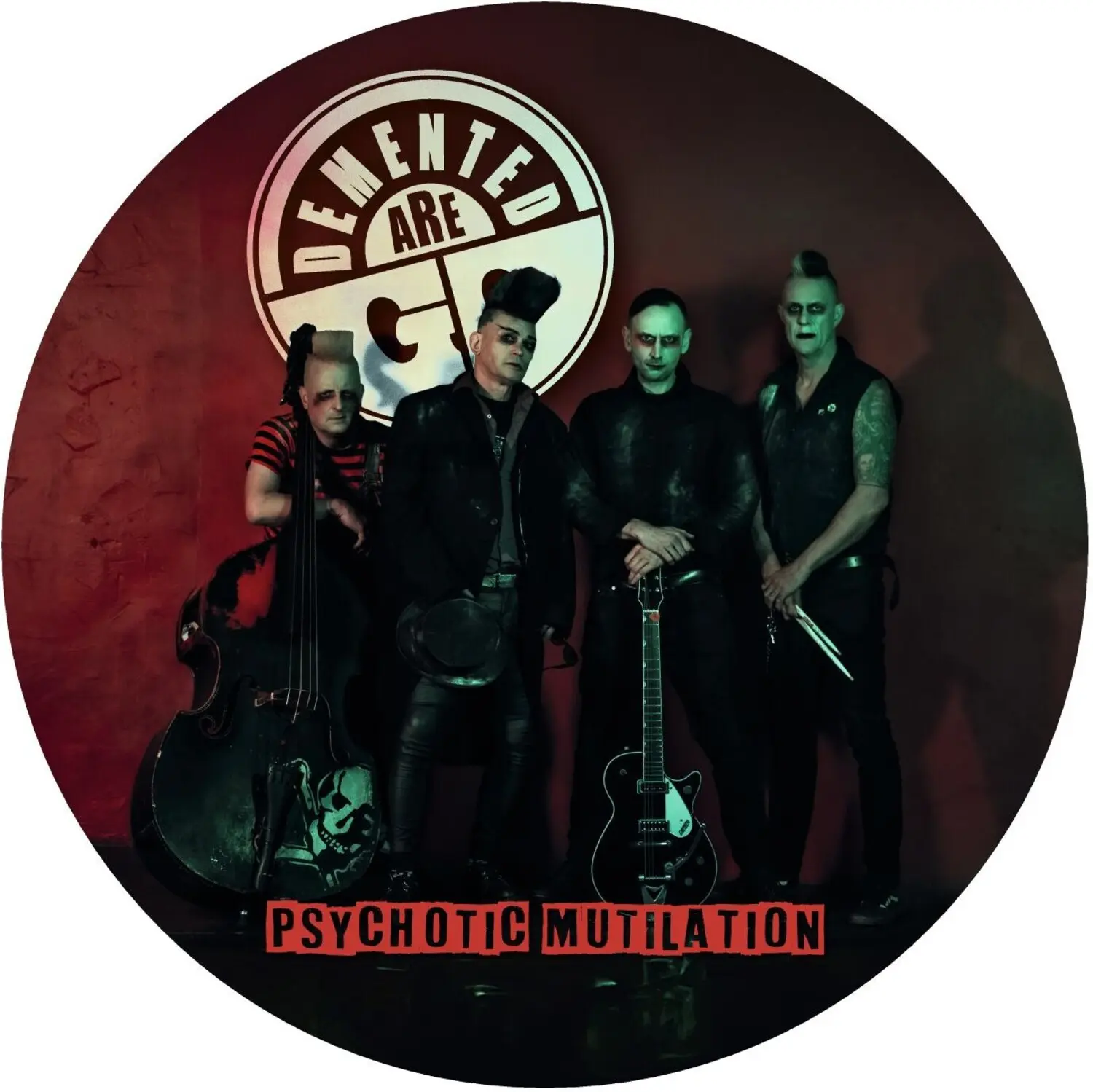 Demented Are Go - Psychotic Mutilation - Picture Disc  [VINYL RECORD - LP] Bonus Track, Picture Disc, Albums On Vinyl, Music Vinyl