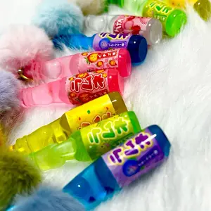 Ramune keychain - cute touch - adds a pop of whatever color u choose!!