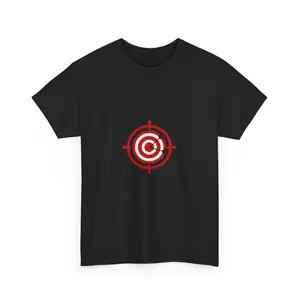 "Target Design Tee 🎯" Men Shirt, Men Wear, Plain Shirt, Target T-Shirt, Casual T-Shirt, Summer T-Shirt.