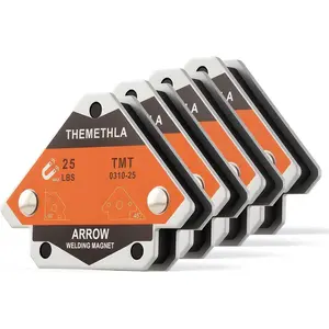Welding Magnets 25 LBs 4 Pieces Magnetic Welding Holder Set Holding Power Welding Accessories