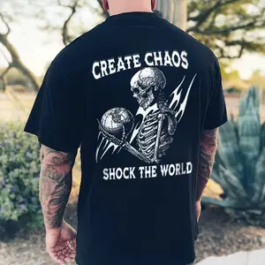 Create Chaos Shock The World T-shirt