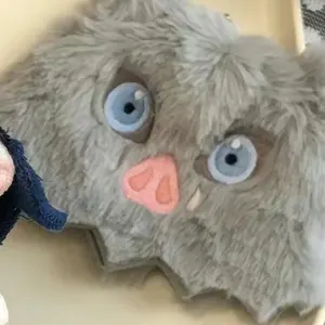 10cm Anime ‌Demon Slayer Kimetsu no Yaiba Hashibira Inosuke Plush Doll Cartoon Cosplay Stuffed Toy Cosplay